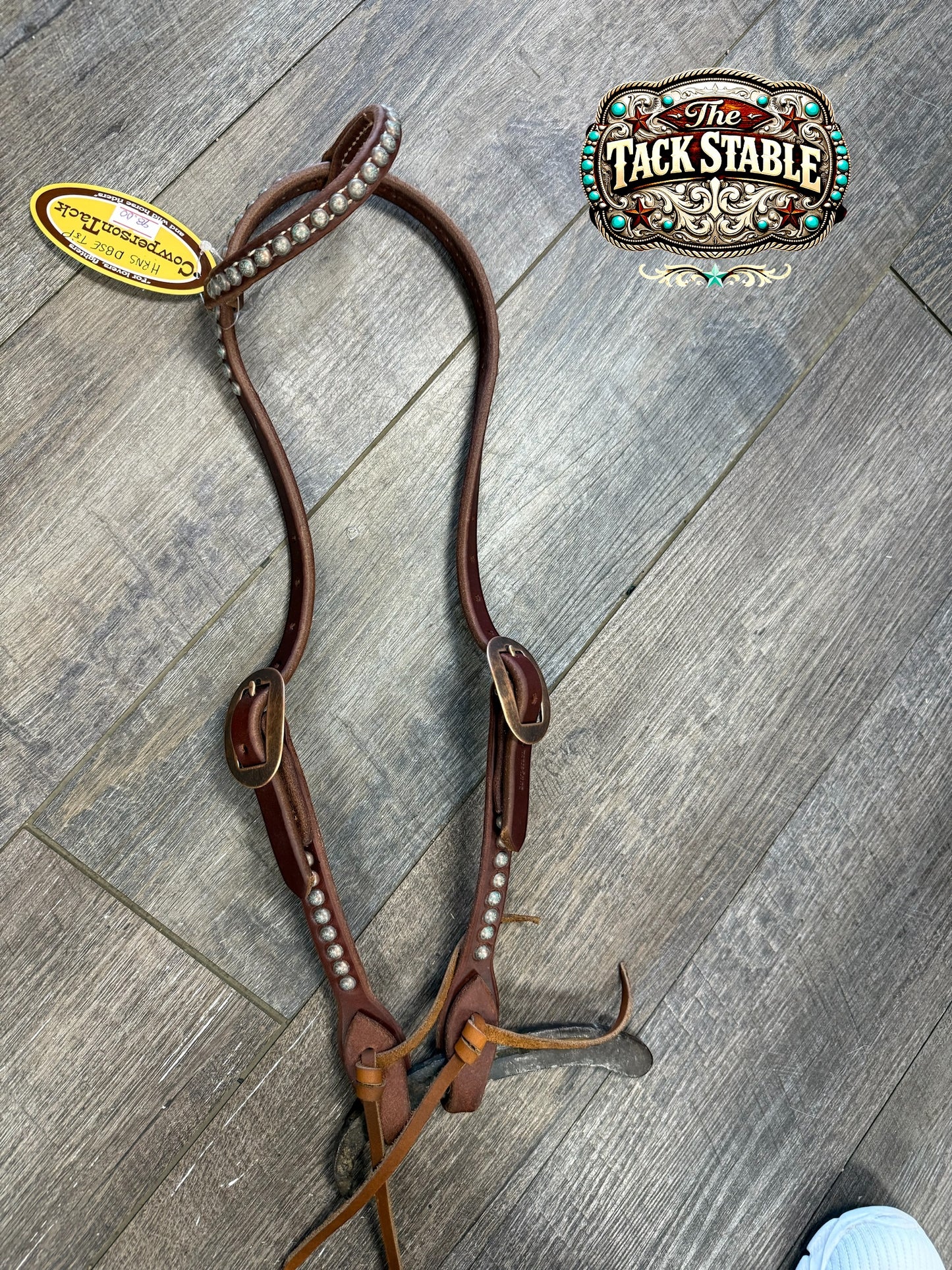 Cowperson Brand Patina Dots Headstall