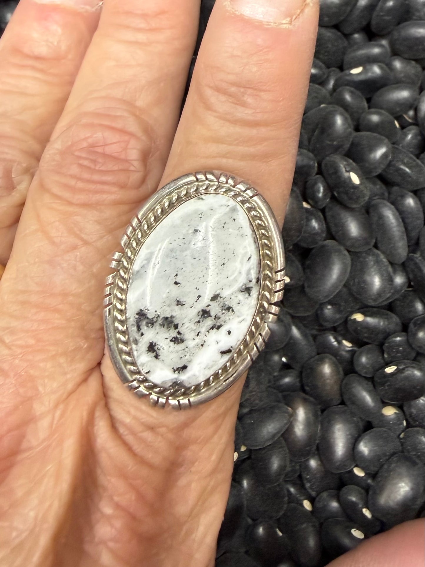 White Buffalo Ring