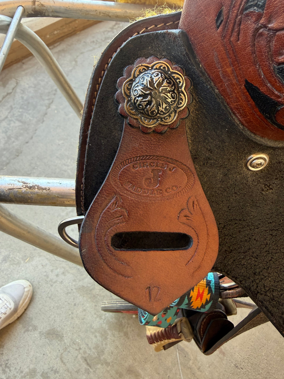 12" Circle J Youth Barrel Saddle