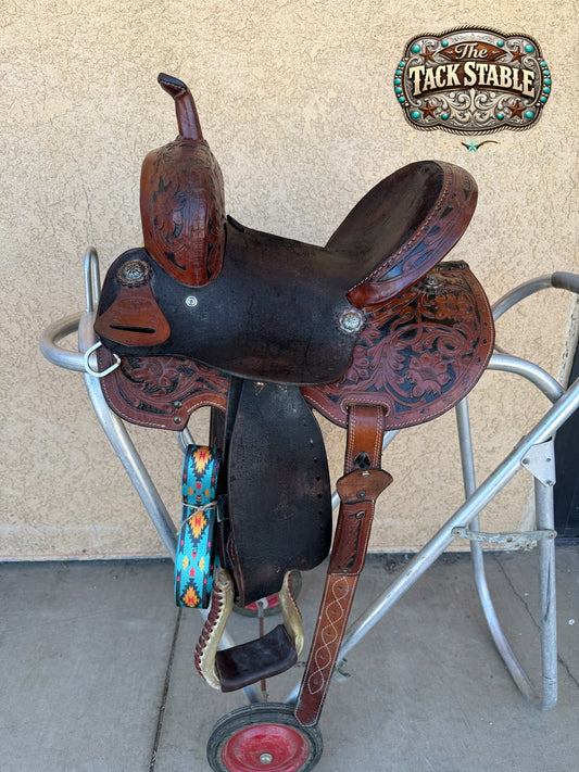 12" Circle J Youth Barrel Saddle