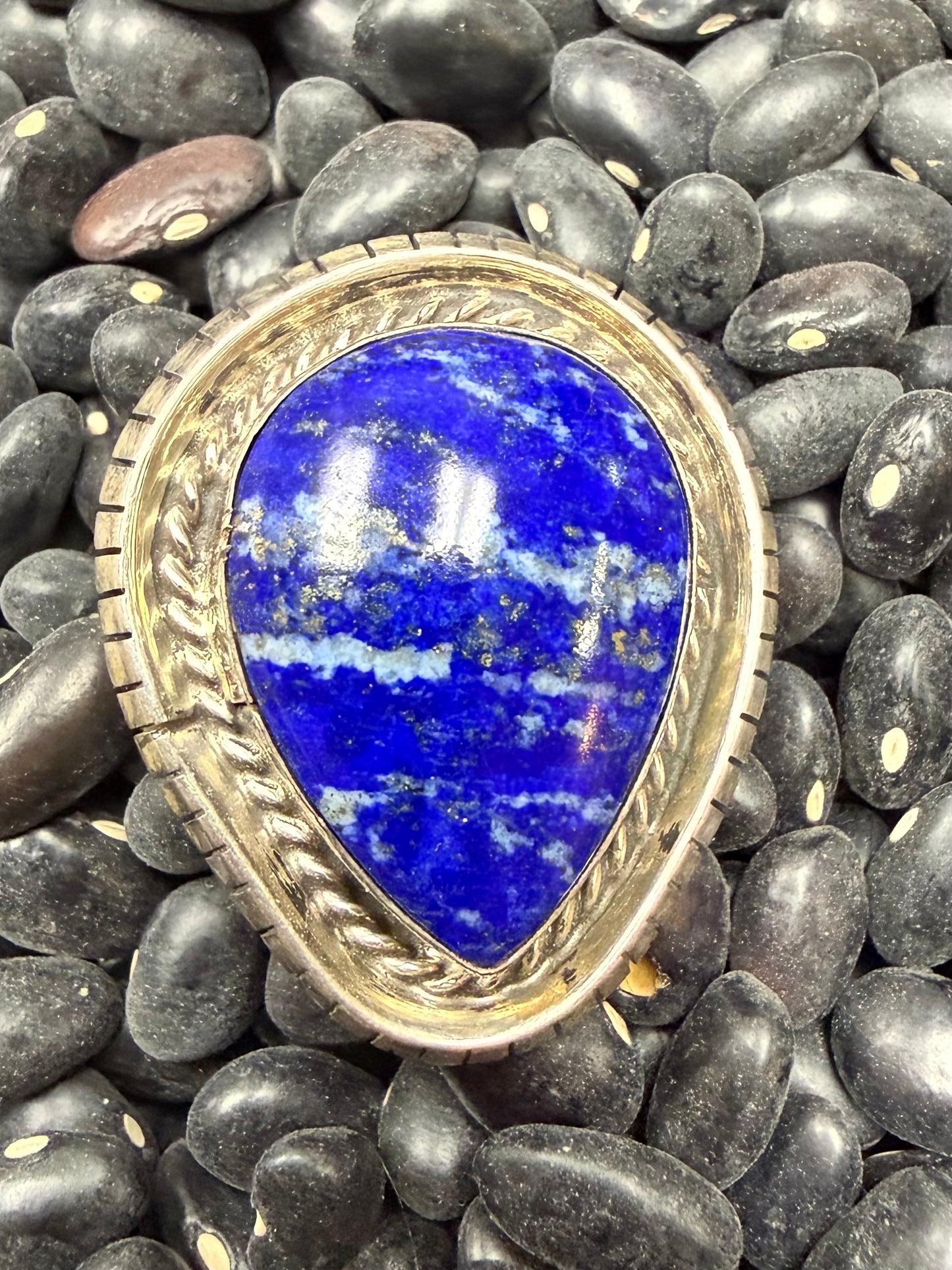 Betta Lee lapis tear ring 7