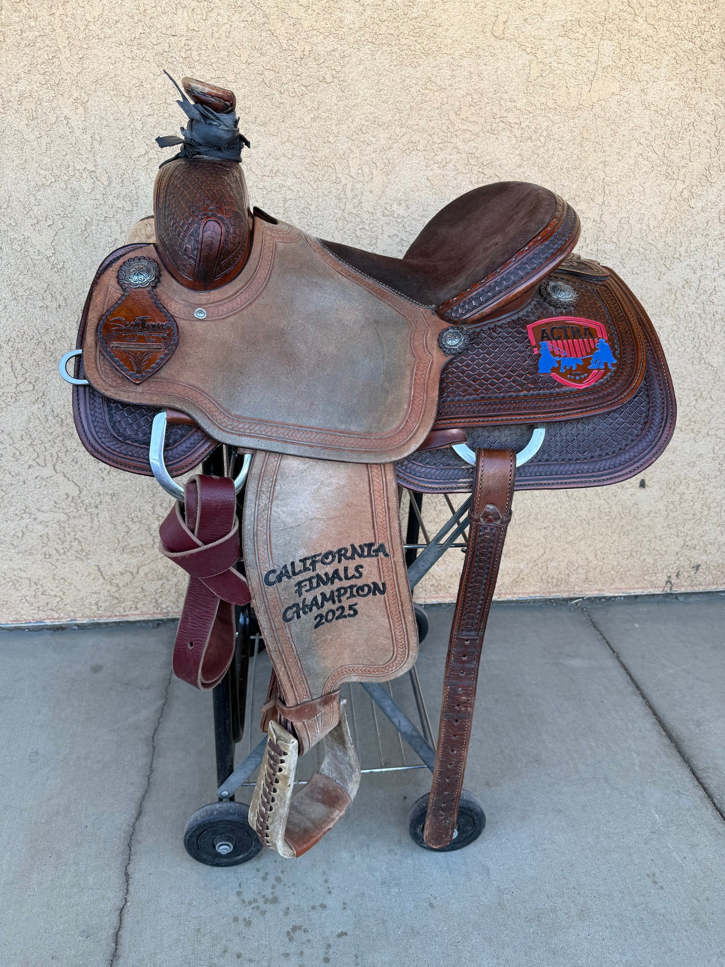 14.5" Scott Thomas Rope Saddle