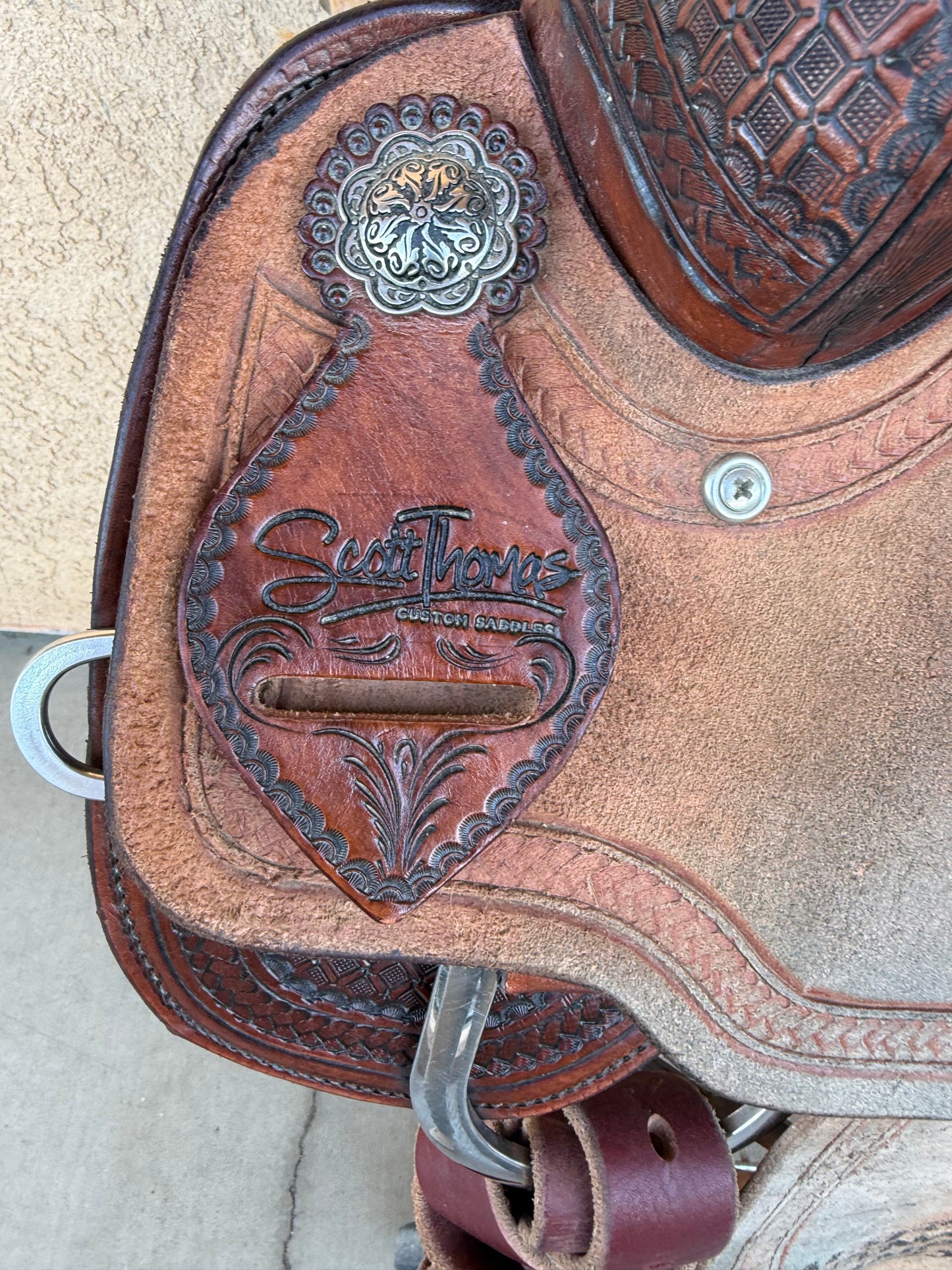 14.5" Scott Thomas Rope Saddle
