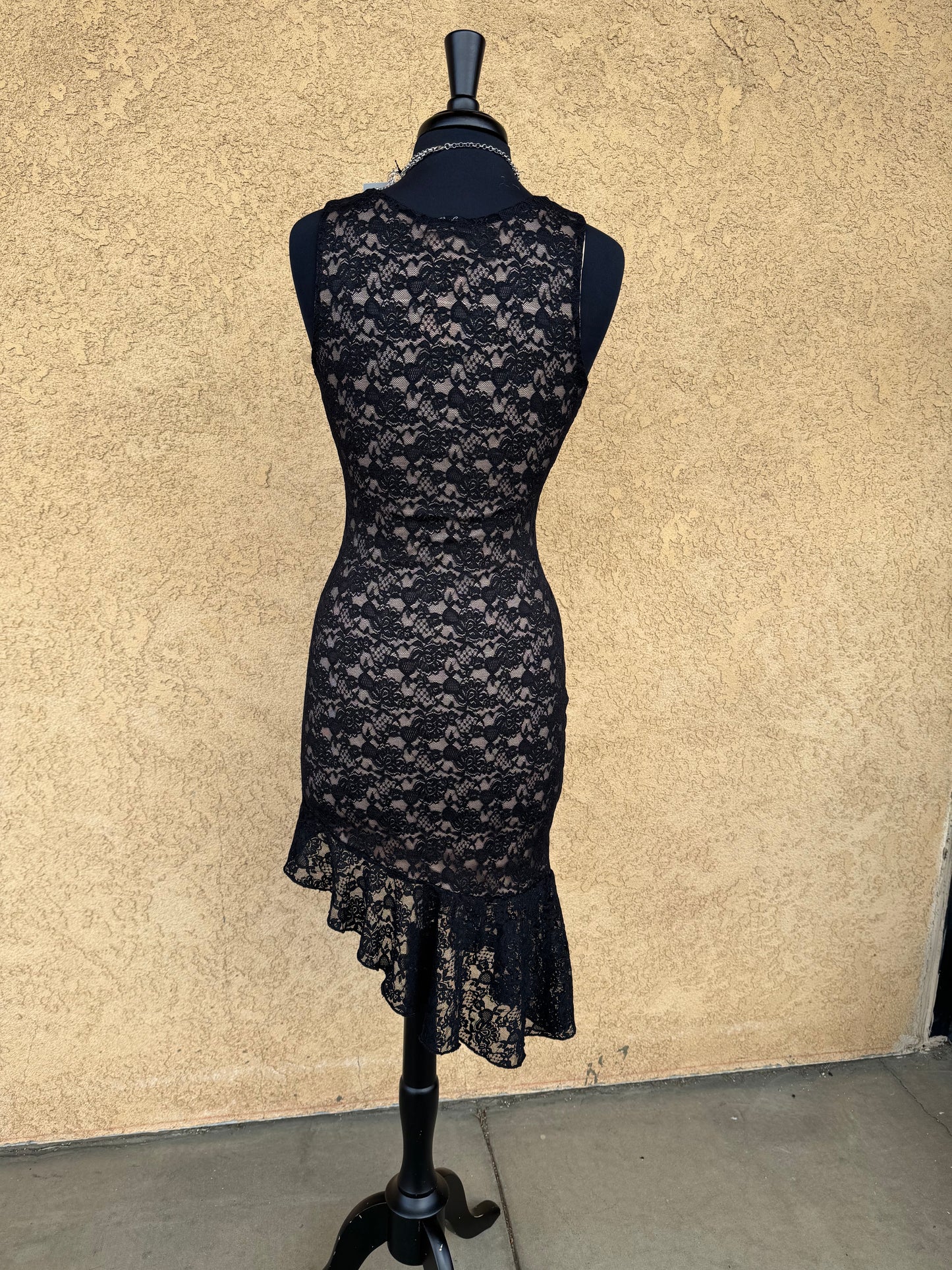 The Little Black Lacy Dress