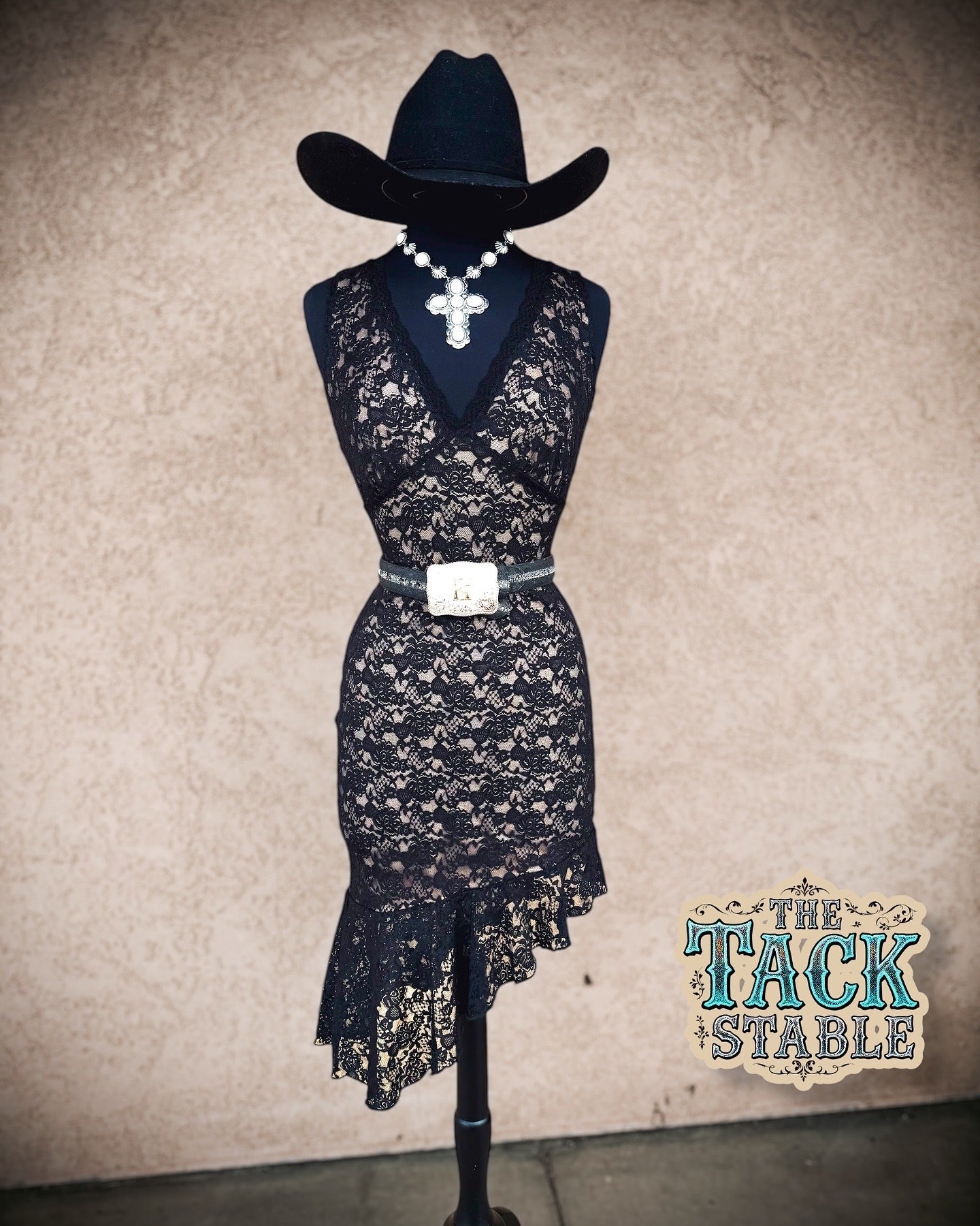 The Little Black Lacy Dress